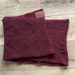 Love Your Melon Infinity Scarf Wine Burgundy Color